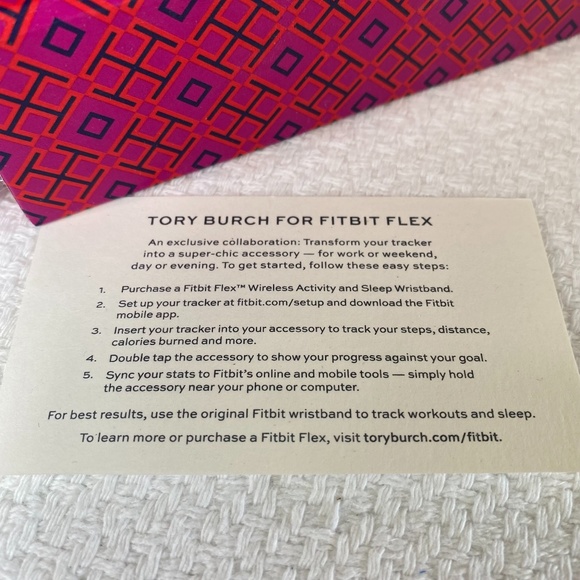 Tory Burch Fitbit Case Watch Band - Picture 2 of 13